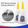 thumbnail image 3 of 502 Adhesive Shoe Glue - Fast Drying Wood leather acrylic plastic bonding, 3 of 8