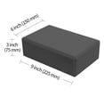 thumbnail image 3 of GOGO 6 Pack Yoga Blocks Eva Foam Soft Non-Slip, High-Density Black Yoga Bricks for Pilate Meditation Stability Balance, 3 of 8