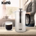 thumbnail image 3 of Kaffe KF1020 French Press Coffee Maker, Stainless Steel, 6 cups / 0.8L, 3 of 8