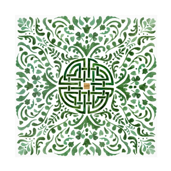 Victoria Borges 'Celtic Knot I' Canvas Art