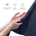 thumbnail image 5 of Martex 6-Piece 100% Ringspun Cotton Towel Set, Quick Dry Soft & Absorbent, Dark Blue, 5 of 8