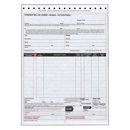 Regulatory Domain - JJ KELLER 435 Bill of Lading Forms, Regulatory, PK250