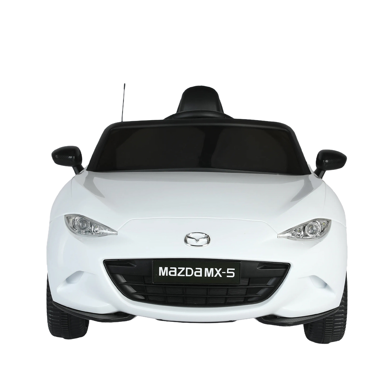 CIPACHO Licensed MAZDA MX-5 RF,12V Kids Ride On Car with 2.4G Parents Remote Control, Three Speed Adjustable Electric Toy Car, White