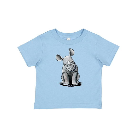 Inktastic Curious Rhinos Boys or Girls Baby T-Shirt