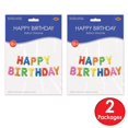 thumbnail image 5 of Beistle 53911-MC 14.25 in. x 12 ft. Happy Birthday Balloon Streamer, Multi Color, 5 of 13