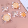 thumbnail image 2 of Bolsa de plástico para dulces de 100 piezas, contenedor adorable para envolver, bolsas de embalaje para galletas con patrón de copos de nieve, Organizadores de utensilios de cocina blanco 7*7cm Bearachild JR1015-00, 2 of 6