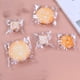 thumbnail image 2 of Bolsa de plástico para dulces de 100 piezas, contenedor adorable para envolver, bolsas de embalaje para galletas con patrón de copos de nieve, Organizadores de utensilios de cocina blanco 10*10cm Inteprter JR1015-01, 2 of 6
