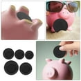 thumbnail image 3 of Pungan rubber stopper 5pcs Piggy Bank Closure Plugs Round Piggy Bank Stopper Rubber Saving Pot Plugs,1.5"X1.5"X0.24", 3 of 10