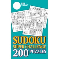 USA Today Puzzles: USA TODAY Sudoku Super Challenge : 200 Puzzles (Paperback)