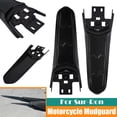 thumbnail image 5 of Motorcycle Motorbike Front Mudguard Wheel Matt Black Hot M9, 5 of 9