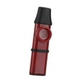 thumbnail image 4 of Kazoo flauta ajustado fino fácil de transportar instrumento musical pequeño profesional para el teclado violin guitarra piano bolso de regalo relleno Rojo, 4 of 8