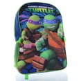 thumbnail image 2 of Backpack - TMNT - Tough Turtles w/ Lunch 16" Bag New 055010, 2 of 4