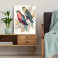 thumbnail image 5 of Exotic Parrot Branch Canvas Wall Art Print, Living Room Bedroom Office Study Decor, 5 of 8