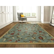 Rubber Backed Rugs Ottomanson Ottohome Fl Garden Design Non Slip Rubber Backing Modern Area Or Runner Rug