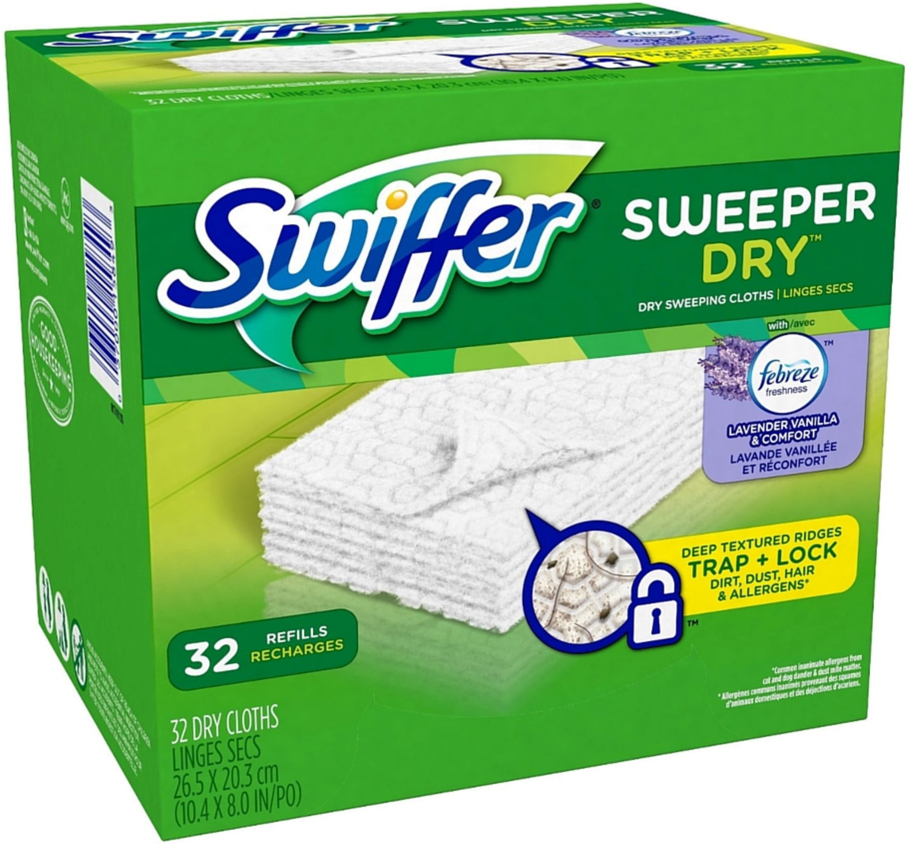 1 pack Dry Sweeping Swiffer Sweeper Pad Multi Surface Refills 