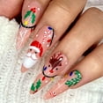 thumbnail image 4 of New Nail Beauty SMD Snowflake Christmas Style, 4 of 5