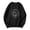 Black1, variant on Women Dachshund Dog Crewneck Sweatshirt with Long Sleeves and Ribbed Casual Animal Lover Pullover Top L