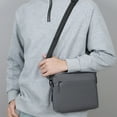 thumbnail image 4 of Cinvoph Crossbody Chest Bag for Men Multifunctional Sports Outdoor Leisure Shoulder Messenger Bag Lightweight Daily Use 9.5"x7"x2" A#Green, 4 of 6