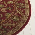 thumbnail image 3 of SAFAVIEH Antiquity Carmella Oriental Wool Area Rug, Red, 4'6" x 6'6" Oval, 3 of 11