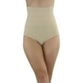 thumbnail image 2 of ToBeInStyle Womens Pack of 6 Seamless High-Waisted Compression Layer Shaping Briefs, 2 of 6