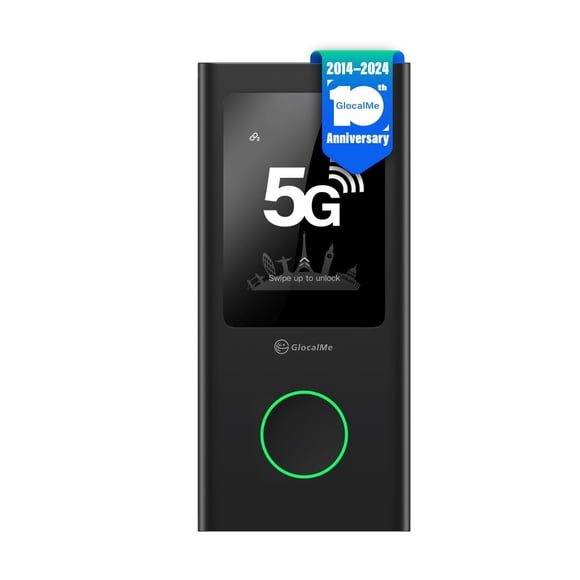 Punto de acceso WiFi portátil GlocalMe Numen Air 5G para viajar