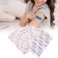 thumbnail image 3 of Plaster 100pcs / Box Adhesive Bandage  Antibacteria Waterproof Wound  Plaster Blue, 3 of 8