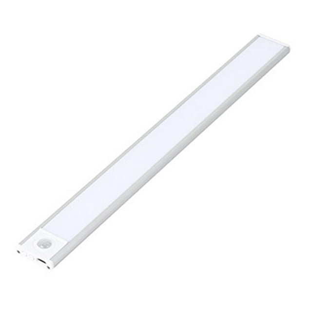 Luz de movimiento debajo del armario atenuación USB para dormitorios armario talleres 40cm Plata Yinane
