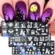 thumbnail image 5 of De Plantillas De Uñas De Halloween Plantillas De Transferencia De Placa De Estampado De Uñas De Acero Inoxidable 7 Piezas Cateissary CE006680-00, 5 of 6