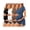 4pcs Black / Brown / White / Blue, variant on Ekouaer 4 Pack Women' Maternity Shirts Short Sleeve Crew Neck Side Ruched Pregnancy Tops New Mama Clothes