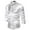 White, variant on Men's Shiny Metallic Long Sleeve Slim Fit Button Down Shirts for Club Rock Hip Hop Disco Party Cosplay Nightclub Christmas Dress Shirts
