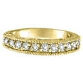 thumbnail image 2 of Semi-Eternity Diamond Ring Wedding Band 14k Yellow Gold (0.50ct), 2 of 4