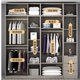 thumbnail image 5 of Luxury Wardrobes Large Capacity Cabinets Space Saving Organizer Closet Wardrobes Bedroom Armoire De Rangement Home Furniture My Lux Decor Round, 5 of 14