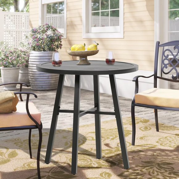 Black Round Patio Tables