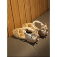 thumbnail image 4 of Franhais Summer Autumn Toddlers Princess Shoes, Sweet Style Sequins Faux Pearl Decoration Sandals, 4 of 9