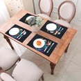 thumbnail image 6 of XMXT 6 Pcs Woven Placemats, Gaming Skull Print Stain Resistant Anti-Skid Placemat for Kitchen Table, 12 x 18 inches, 6 of 6