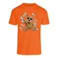 thumbnail image 3 of Playera De Oso Millonario Dinero Dolares Billetes Ropa Para Hombre Color Anaranjado Talla Mediana Marca Emil SaEs, 3 of 4