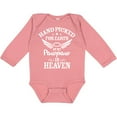 thumbnail image 3 of Inktastic Handpicked for Earth by My Pawpaw in Heaven with Angel Wings Boys or Girls Long Sleeve Baby Bodysuit, 3 of 5