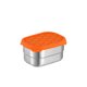 thumbnail image 1 of Yhmxh Recipientes de acero inoxidable para refrigerios, recipientes para almacenar alimentos con tapa, caja bento hermética para refrigerios, caja bento portátil pequeña reutilizable para ensaladas., 1 of 2