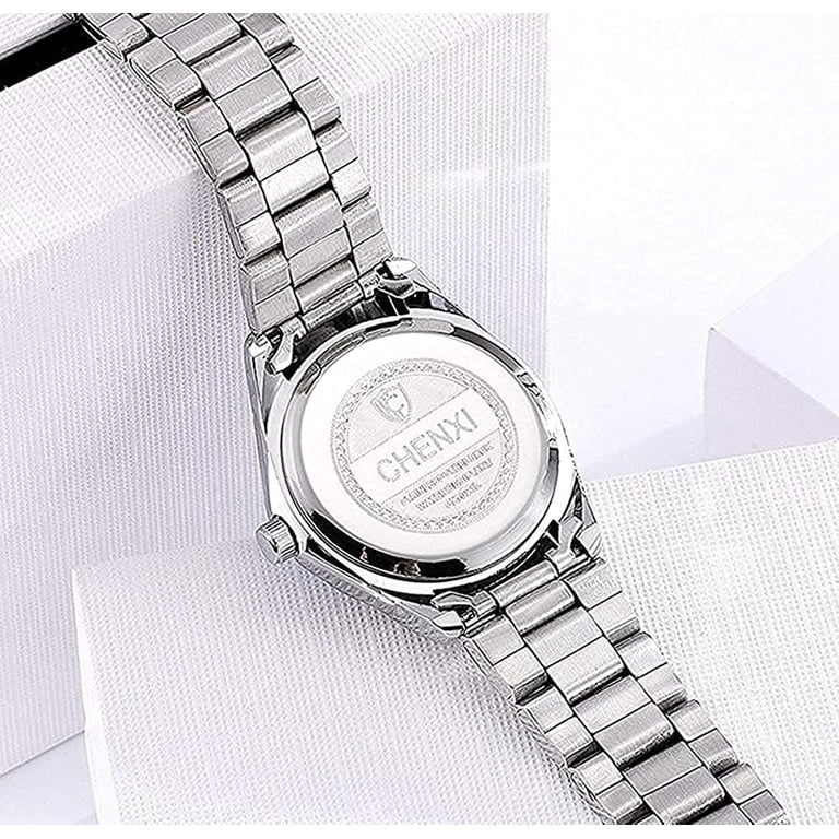 Watches for Women Analog Quartz Silver Stainless Steel  display picture 1