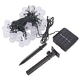 thumbnail image 3 of Exquisite LED String Ligh, Decorative 6.5m Solar String Light, For Home Courtyard Garden Wedding Warm Wihte 2.5cm Light Ball, 3 of 8