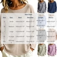 thumbnail image 3 of IUYRTFE Women's Cotton Linen Long Sleeve T-Shirt Round Neck Loose Fit Casual Summer Beach Top, 3 of 9