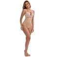 thumbnail image 5 of DARING DIVA Women's High-Waisted Butt Lifting Briefs Postpartum Tummy Control 3XL Beige, 5 of 5