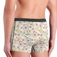 thumbnail image 4 of Men's Boxer Briefs, Bike Pattern penny Soft Comfy Mens Underwear Boxer Briefs Breathable With Widen Waist, 4 of 7