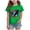 Green, variant on 4th of July Tops Tshirt Kids Toddler American Flag Tshirt for Girls Patriotic Tops Kids 4th of July Outfits Tee USA Short Seleve 2T,3T,4T(Pink,5-6 Years)