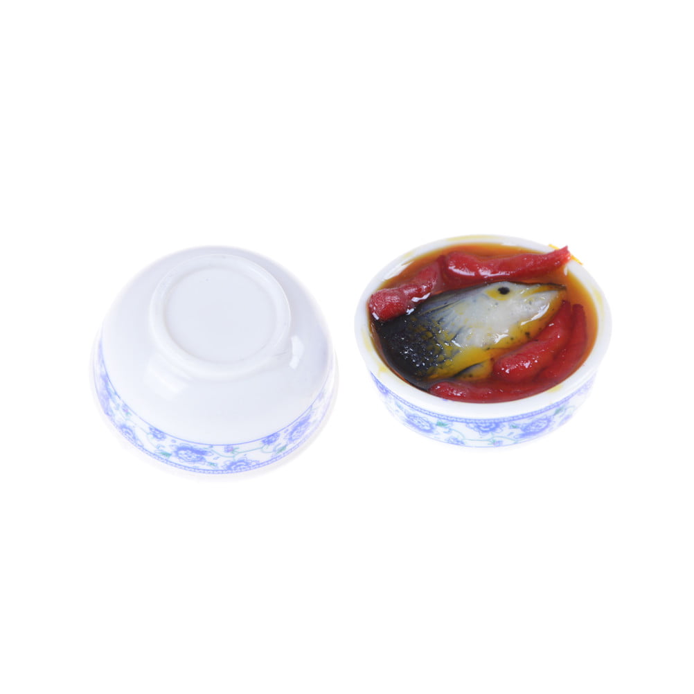 1:6 Scale Dollhouse Miniature Chinese Play Food Toy Doll Food Miniature JB 