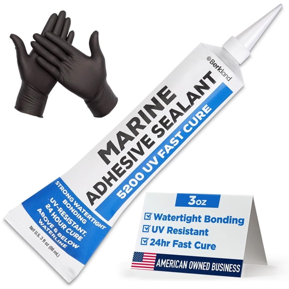 Sellador adhesivo marino Berkland 5200 Fast Cure 90 ml (blanco)