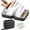 Black, variant on Waterproof Pill Pouch Set, Reusable A8 Waterproof Pill Pouch with 14 Color-Coded Bags Portable Travel Pill Organizer Pouches Large Weekly Pill Organizer for Travel Purse Daily Use (Green)