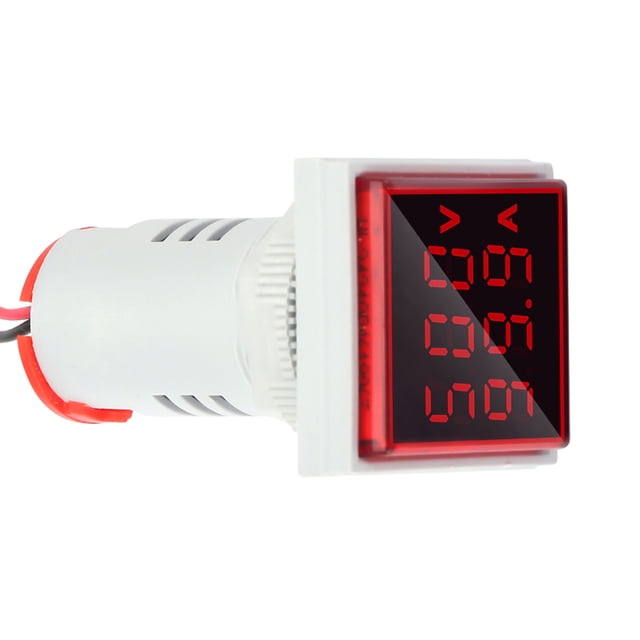 LAFGUR LED Display Voltmeter High Quality LED Voltage Meter Indicator For Office Measurement Work Business