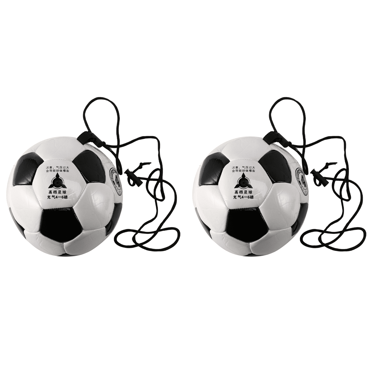 2X Soccer Training Ball Adjustable Bungee Elastic Training Ball with