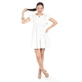 thumbnail image 1 of Vestido de lino con volantes Roman Fashion /Juvenil, 4355 (Blanco) blanco CH, 1 of 5